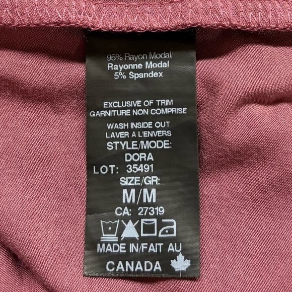 Colori, Sleeveless Top Mock Neck, Medium, Old Rose - Picture 7 of 9